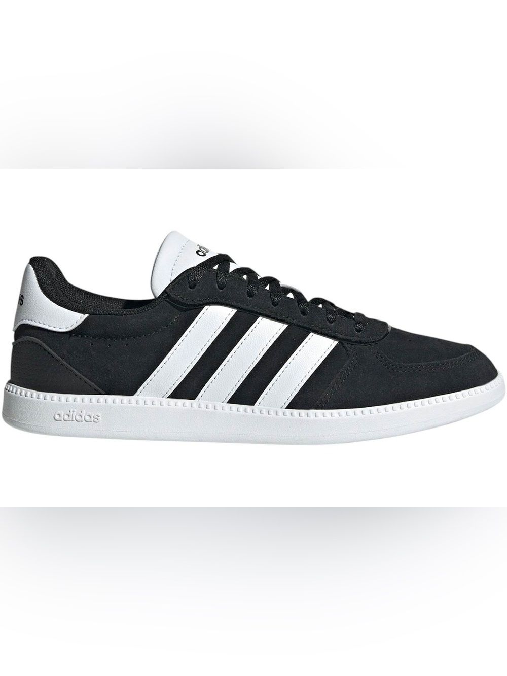 Adidas Women’s Breaknet Sleek Sneakers in Black and White, Size 8.5, NIB - Picture 2 of 10
